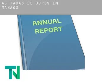 As taxas de juros em  Manáos