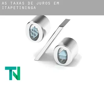 As taxas de juros em  Itapetininga