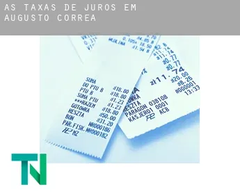 As taxas de juros em  Augusto Corrêa