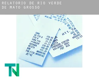 Relatório de  Rio Verde de Mato Grosso