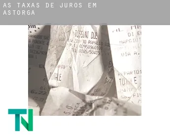 As taxas de juros em  Astorga