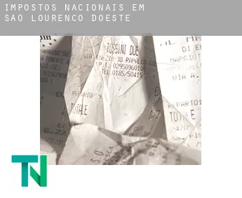 Impostos nacionais em  São Lourenço dOeste