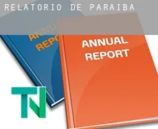 Relatório de  Paraíba