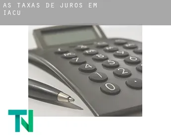 As taxas de juros em  Iaçu