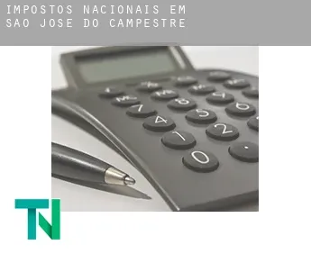 Impostos nacionais em  São José do Campestre