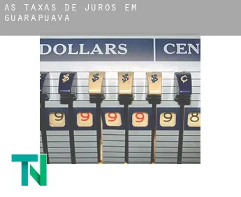 As taxas de juros em  Guarapuava