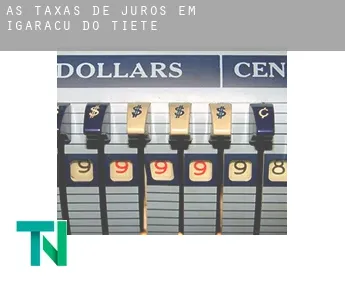 As taxas de juros em  Igaraçu do Tietê