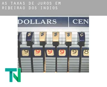 As taxas de juros em  Ribeirão dos Índios