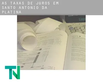 As taxas de juros em  Santo Antônio da Platina