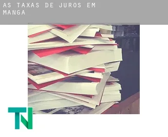 As taxas de juros em  Manga