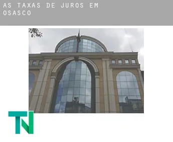 As taxas de juros em  Osasco