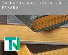 Impostos nacionais em  Paraná