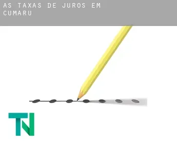 As taxas de juros em  Cumaru