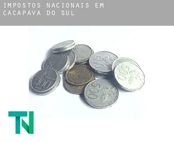 Impostos nacionais em  Caçapava do Sul