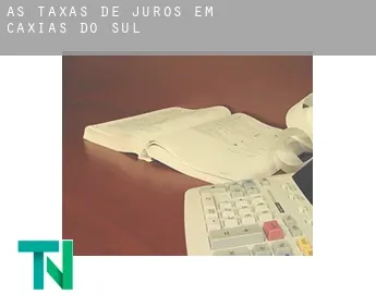 As taxas de juros em  Caxias do Sul