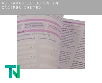 As taxas de juros em  Cacimba de Dentro