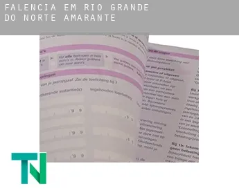 Falência em  São Gonçalo do Amarante (Rio Grande do Norte)