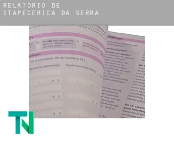 Relatório de  Itapecerica da Serra