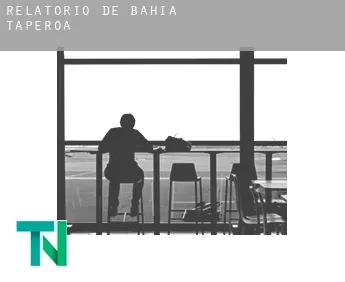 Relatório de  Taperoá (Bahia)