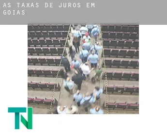 As taxas de juros em  Goiás