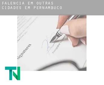 Falência em  Outras cidades em Pernambuco