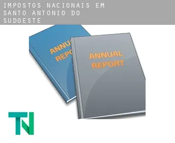 Impostos nacionais em  Santo Antônio do Sudoeste